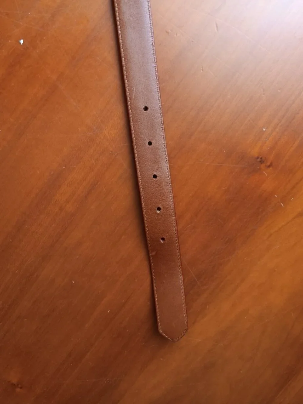 Pre-Loved COACH Red Leather MADE IN THE USA Silver Buckle Belt Size Medium